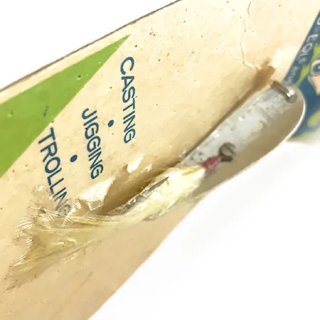 Hopkins 238 Hammered Spoon, 1/4oz Hammered Silver fishing spoon #7694