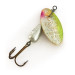 Vintage   Panther Martin 6, 3/16oz Silver / Rainbow Chartreuse spinning lure #7709