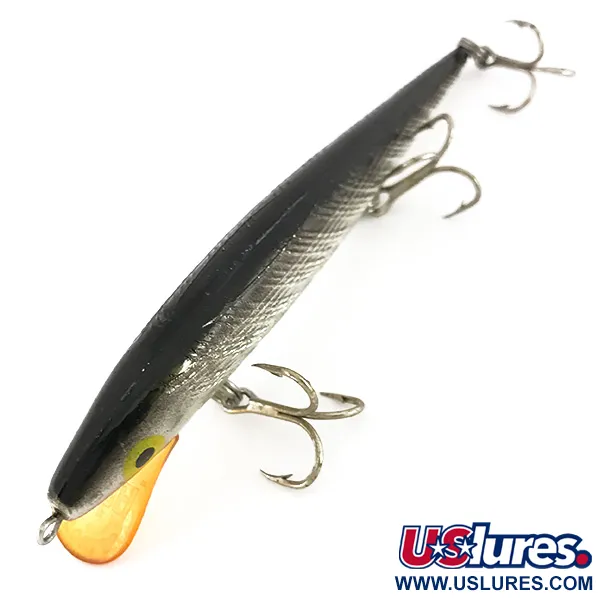 Vintage   Rebel Floater, 1/3oz Silver fishing lure #7713