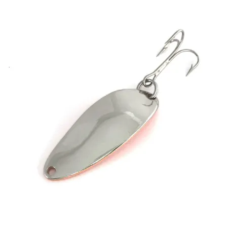 Seneca Little Cleo (Hula Girl), 1/3oz Nickel / Orange fishing spoon #7721