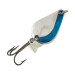 Vintage  Acme K.O. Wobbler, 1/4oz Nickel / Blue fishing spoon #7729