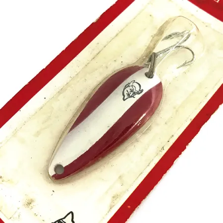 Eppinger Dardevle Spinnie, 1/3oz Red / White fishing spoon #7747