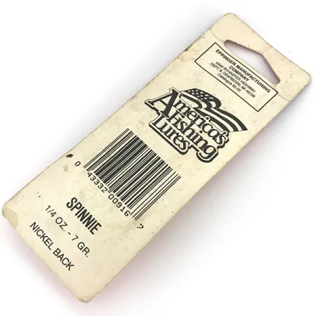 Eppinger Dardevle Spinnie, 1/3oz Red / White fishing spoon #7747