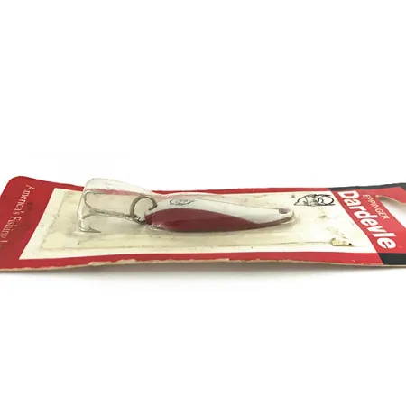 Eppinger Dardevle Spinnie, 1/3oz Red / White fishing spoon #7747