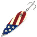 Vintage  Eppinger Dardevle, 1oz U.S. Flag fishing spoon #7755