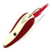 Vintage  Eppinger Weedless Dardevle Imp, 2/5oz Red / White / Nickel fishing spoon #7756