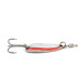  Luhr Jensen Krocodile UV, 1/4oz Hammered Nickel / Red fishing spoon #7766
