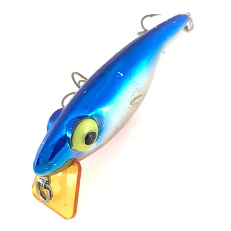 Vintage  Rabble Rouser Angel-Eye, 2/5oz Blue Metallic fishing lure #7770