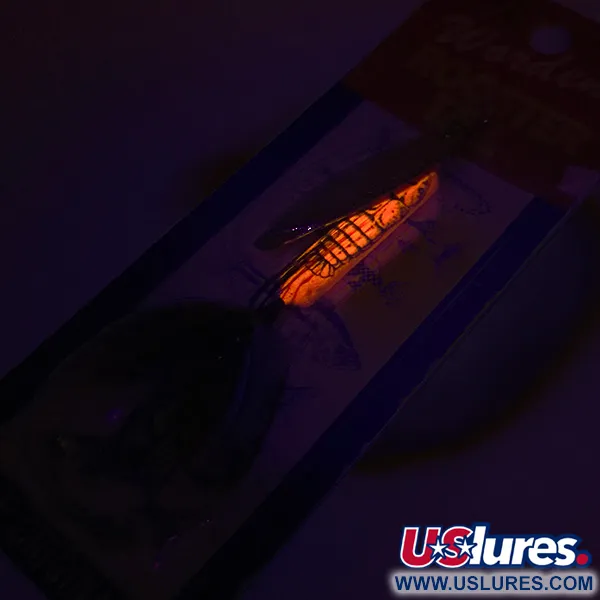  Yakima Bait Worden’s Original Rooster Tail UV, 2/5oz Gold / Red spinning lure #7772