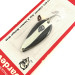  Eppinger Dardevle Spinnie, 1/3oz Black / White / Nickel fishing spoon #7775