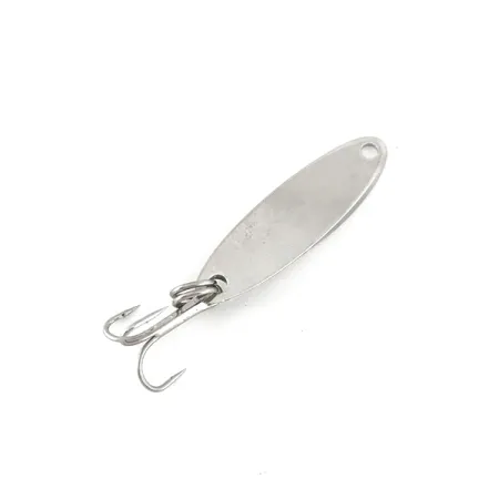 Vintage Acme Kastmaster UV, 1/8oz Nickel / Green fishing spoon #7777
