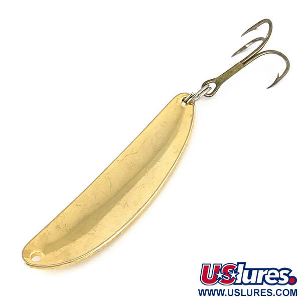 Vintage  Acme Side-winder, 1/3oz Gold fishing spoon #7788