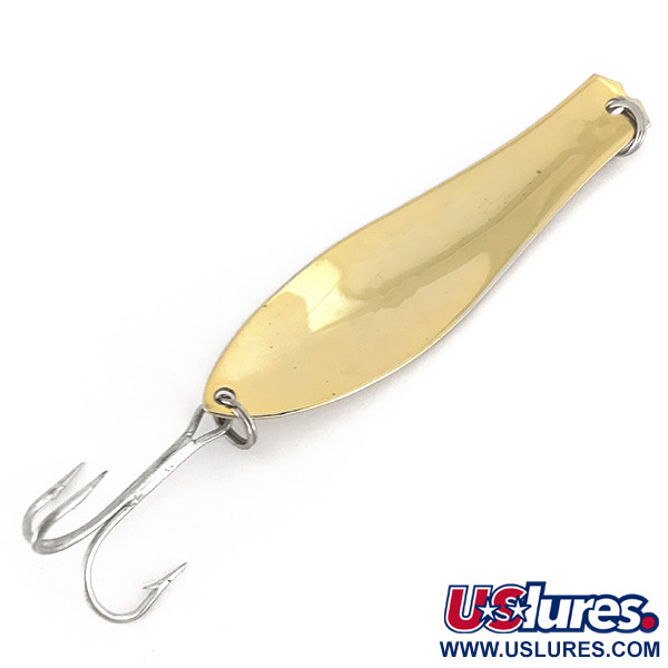Vintage  Prescott Spinner Little Doctor 275, 3/4oz Gold fishing spoon #7792