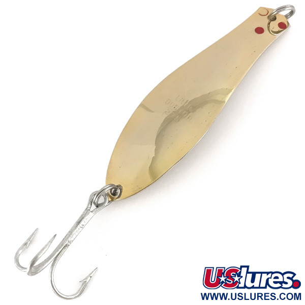Vintage  Prescott Spinner Little Doctor 275, 3/4oz Gold fishing spoon #7792