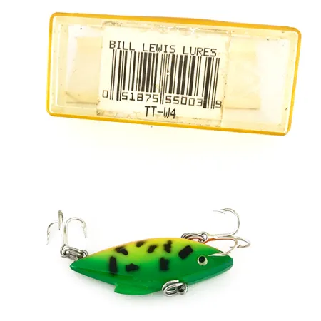 Bill Lewis Rat-L-Trap TT-W4, 3/16oz Fire Tiger TT W4 fishing lure #7798