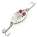 Vintage  Eppinger Red Eye junior, 1/2oz Nickel / Red Eyes fishing spoon #7805