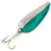 Vintage  Eppinger Dardevle Dardevlet , 3/4oz Nickel / Green fishing spoon #7806