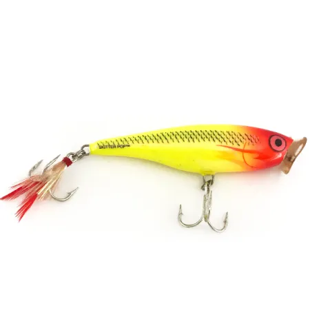 Vintage Rapala Skitter Pop, 1/2oz SGFR fishing lure #7808