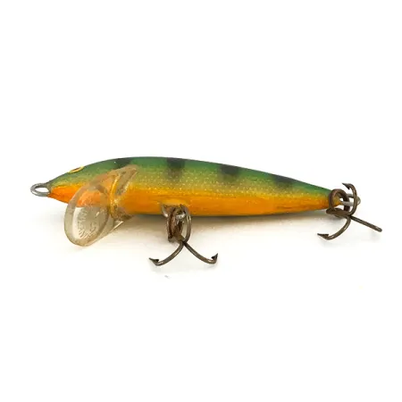 Vintage Rapala Original Floater F5, 3/32oz FT Fire Tiger fishing lure #7812