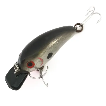 Vintage Cotton Cordell Big O , 1/8oz Silver fishing lure #7818