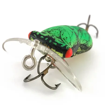 Vintage Fred Arbogast Hocus Locust Cicada Natural Green​, 1/4oz Natural Green​ fishing lure #7833