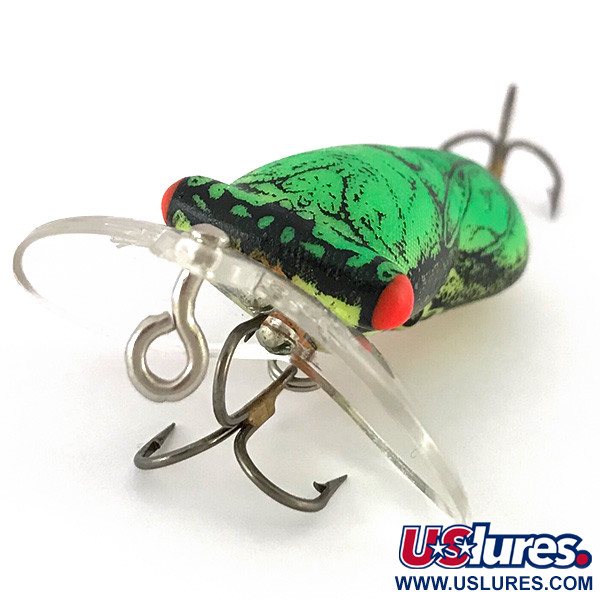 Vintage   Fred Arbogast Hocus Locust Cicada Natural Green​, 1/4oz Natural Green​ fishing lure #7833