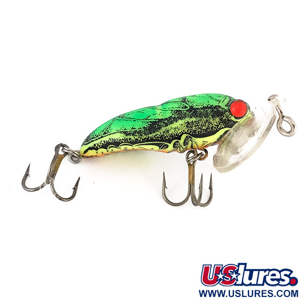Vintage   Fred Arbogast Hocus Locust Cicada Natural Green​, 1/4oz Natural Green​ fishing lure #7833