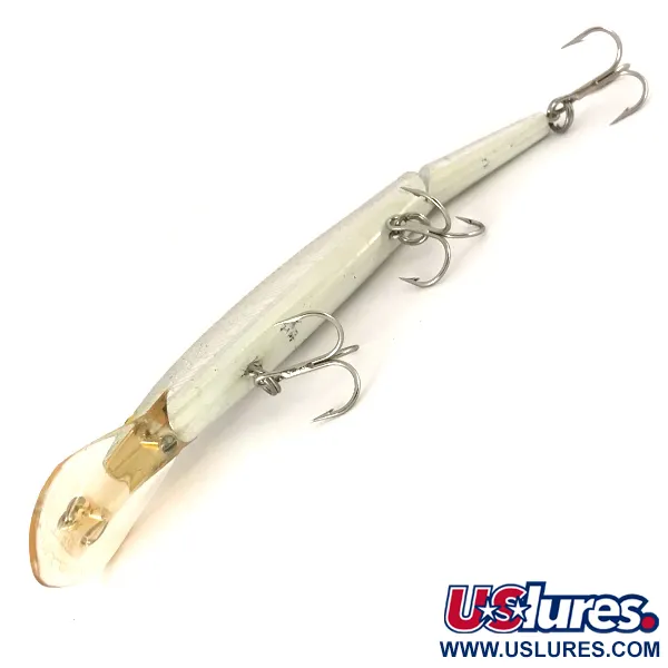 Vintage Rebel Fastrac, 2/5oz Silver Blue fishing lure #7843