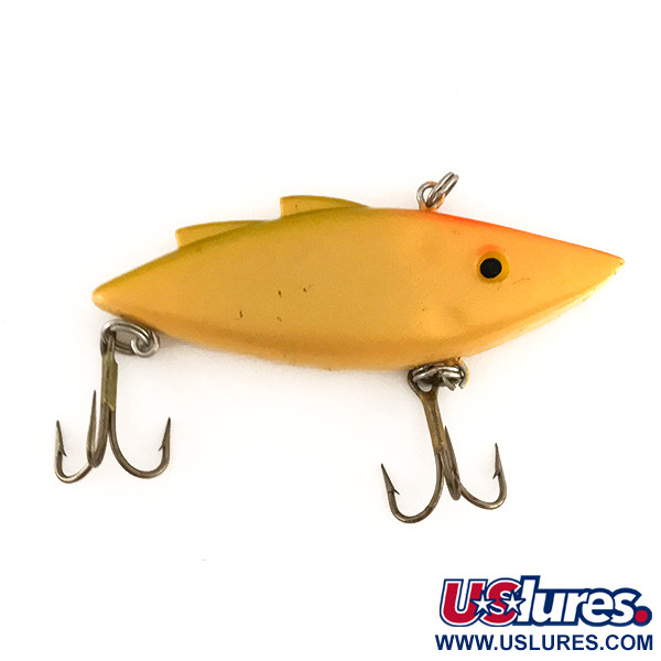 Vintage   Norman N-Ticer, 3/8oz Yellow fishing lure #7857