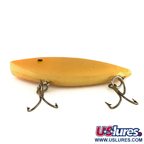 Vintage   Norman N-Ticer, 3/8oz Yellow fishing lure #7857