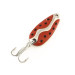 Vintage  Acme Kamlooper Junior​, 1/4oz Red / Black / Nickel fishing spoon #7871