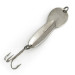 Vintage  Glen Evans Loco 3, 3/5oz Nickel / Green fishing spoon #7900