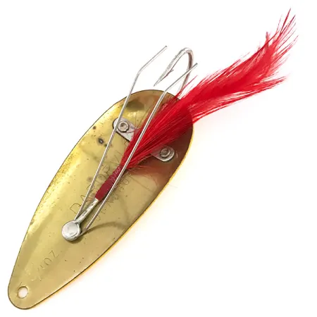 Vintage Eppinger Weedless Dardevle Dardevlet , 3/4oz Five of Diamonds fishing spoon #7907