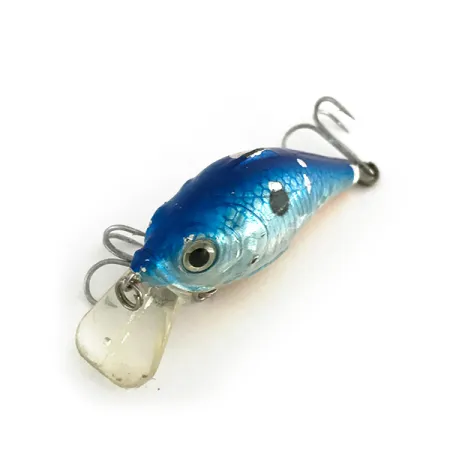 Vintage Matzuo CRANK, 1/4oz Nickel Blue​ fishing lure #7925