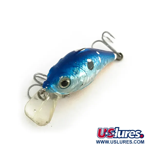 Vintage   Matzuo CRANK, 1/4oz Nickel Blue​ fishing lure #7925