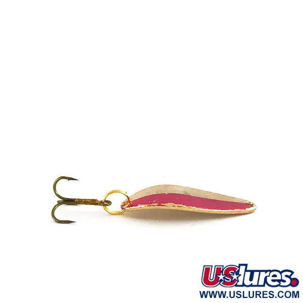 Vintage Acme Little Cleo, 1/4oz Copper / Red / Gold fishing spoon #7928