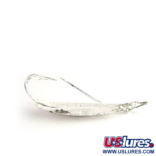Vintage   Johnson Silver Minnow , 1/3oz Silver / Silver Plated fishing spoon #7931