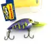  Storm Wiggle Wart, 2/5oz Purple / Fluorescent Yellow fishing lure #7944