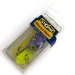  Storm Wiggle Wart, 2/5oz Purple / Fluorescent Yellow fishing lure #7944