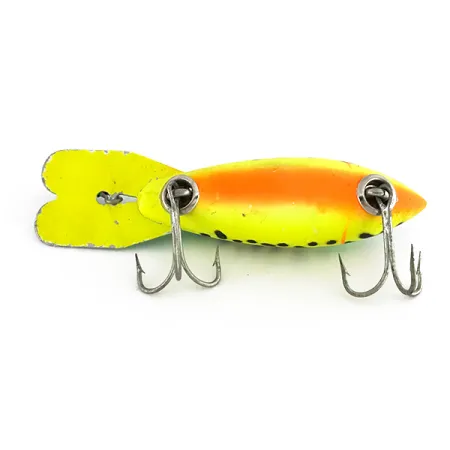 Vintage Bomber 400 series UV, 2/5oz Fire Tiger fishing lure #7946