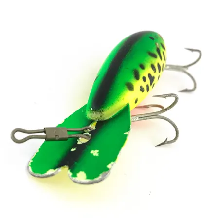 Vintage Bomber 400 series UV, 2/5oz Fire Tiger fishing lure #7946