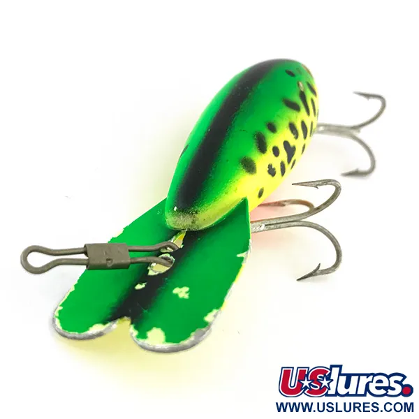 Vintage Bomber 400 series UV, 2/5oz Fire Tiger fishing lure #7946