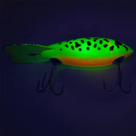 Vintage Bomber 400 series UV, 2/5oz Fire Tiger fishing lure #7946