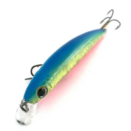 Vintage Cotton Cordell 3.5 Minnow RLM510, 1/4oz Rainbow fishing lure #9235