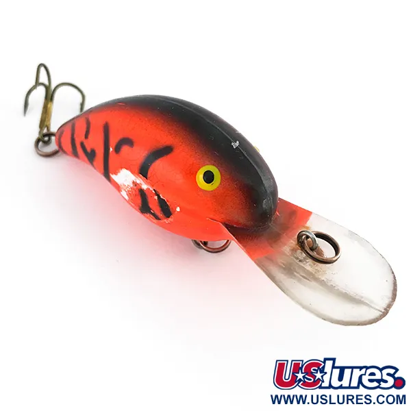 Vintage Bandit 200 UV, 1/3oz Red Tiger fishing lure #7950