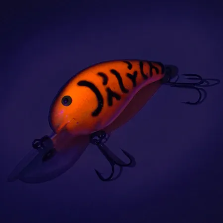 Vintage Bandit 200 UV, 1/3oz Red Tiger fishing lure #7950