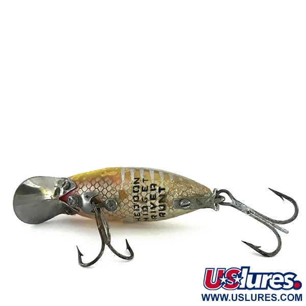 Vintage Heddon River Runt Midget, 1/3oz fishing spoon #7953