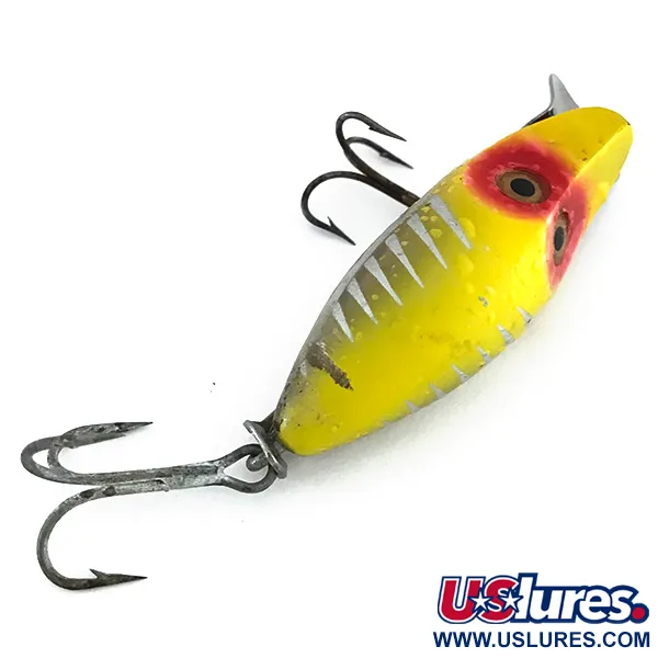 Vintage Heddon River Runt Midget, 1/3oz fishing spoon #7953