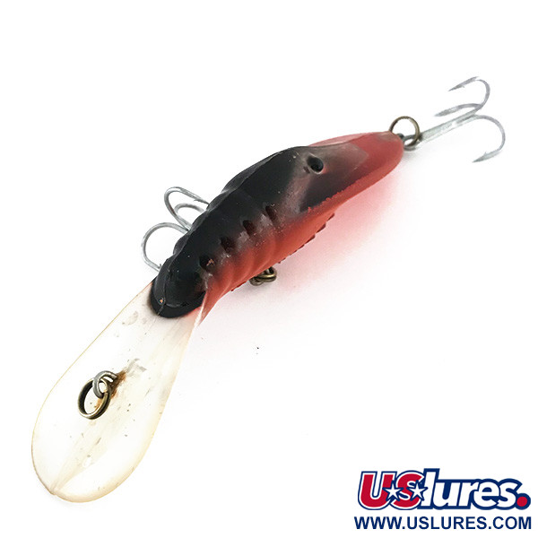 Vintage   B.H Bass Magnet Red Crawfish, 1/4oz Red CrawFish fishing lure #7955