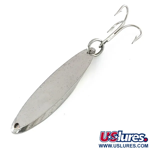 Vintage Acme Kastmaster , 1 1/2oz Nickel fishing spoon #7958